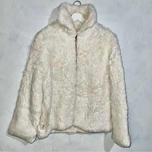 21x25 Vintage White Stag Sherpa Jacket *rare*